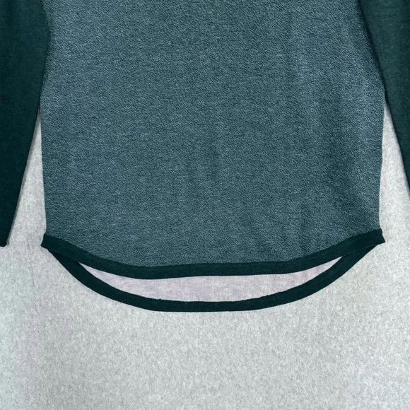 Smartwool Shadow Pine Colorblock Sweater Womens XS Mist Twilight Blue Marled - Picture 3 of 15